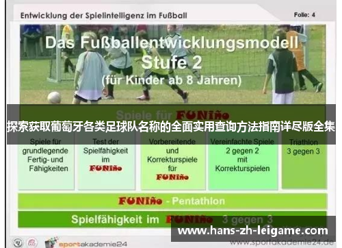探索获取葡萄牙各类足球队名称的全面实用查询方法指南详尽版全集 探索获取葡萄牙各类足球队名称的全面实用查询方法指南详尽版全集